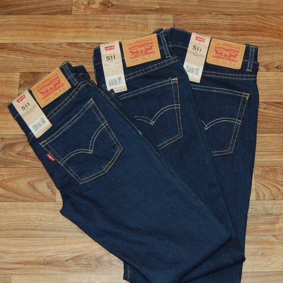 Levi's Big Boys 511 Slim Fit Jeans - Picture 8 of 8